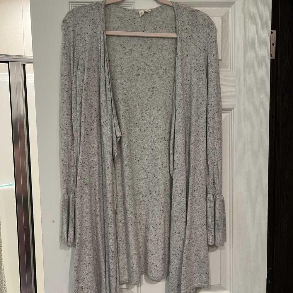 Anthropologie Moth Gray Cardigan